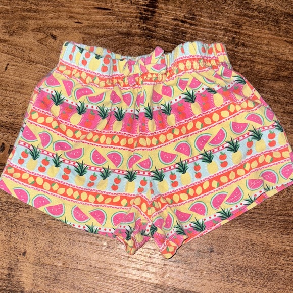 Colorful Fruit Print Shorts size 4t - Picture 1 of 4